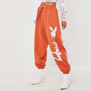 Missguided X Playboy super oversized sweatpants